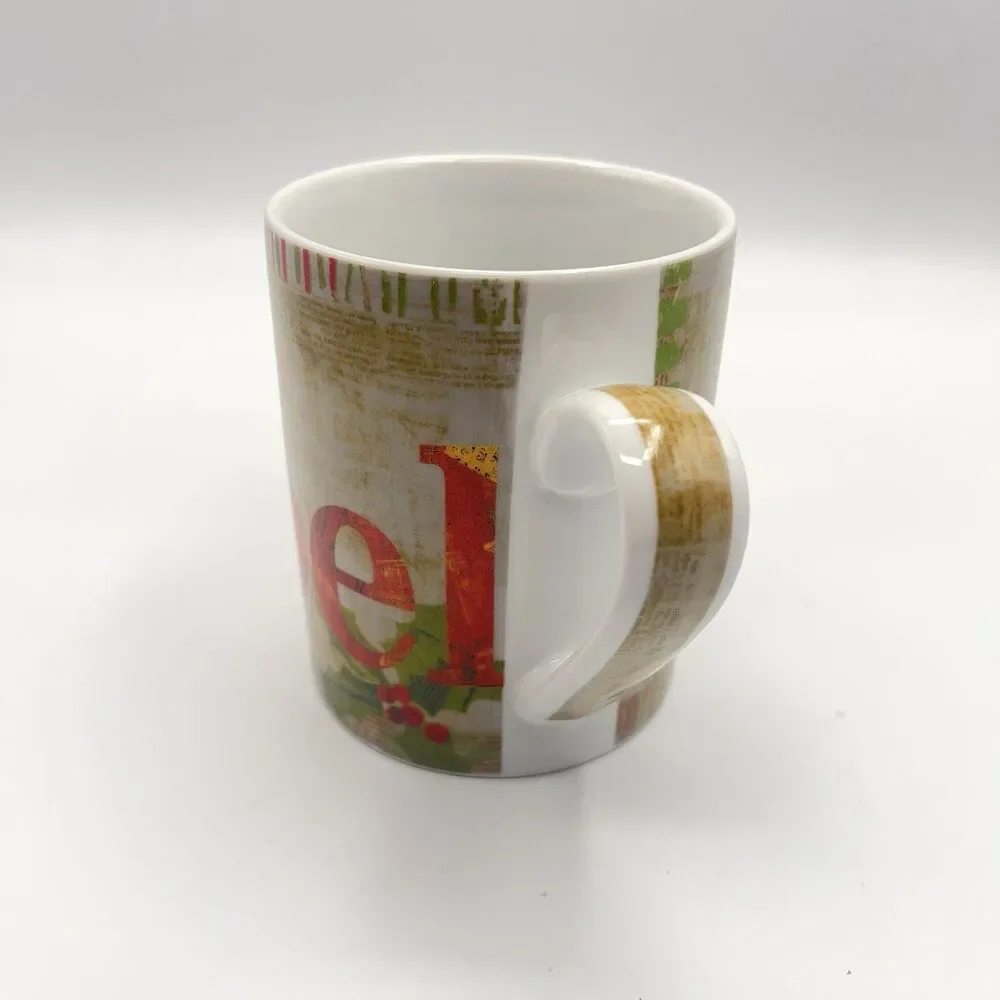 Pier 1 Mug Coffee Cup Christmas Noel